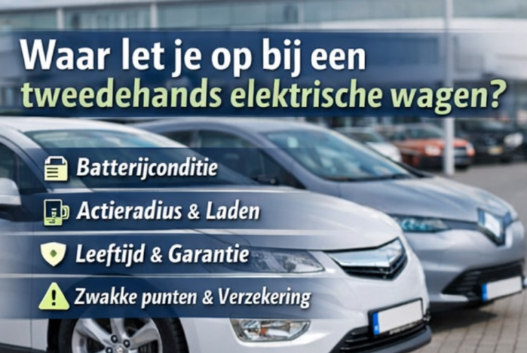 tweedehands elektrische wagen kopen